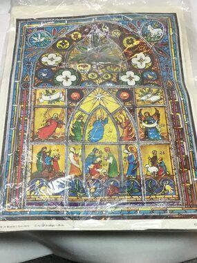 Vintage Stuttgart-Rohr Advent Advent Calendar West Germany #5